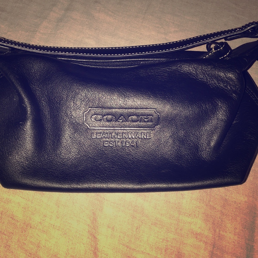Coach leather bag